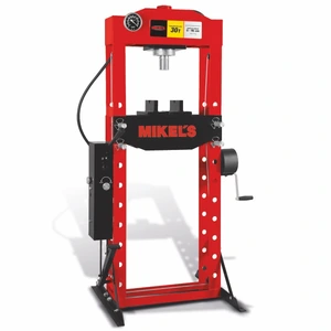 MIKELS-PHP-30 / PHP-30 Prensa hidráulica con pistón y pedal (30 ton)