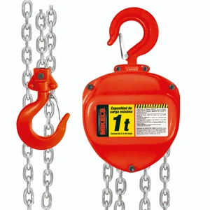 MIKELS-PM-16 / PM-16 Polipasto manual (1 ton, cadena 6 mts)