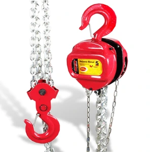 MIKELS-POLM-5 / POLM-5 Polipasto manual (5 ton, cadena 3 mts)