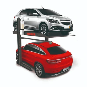 Rampa elevadora para estacionamiento 2 postes, instalación bajo techo (2.3 ton)