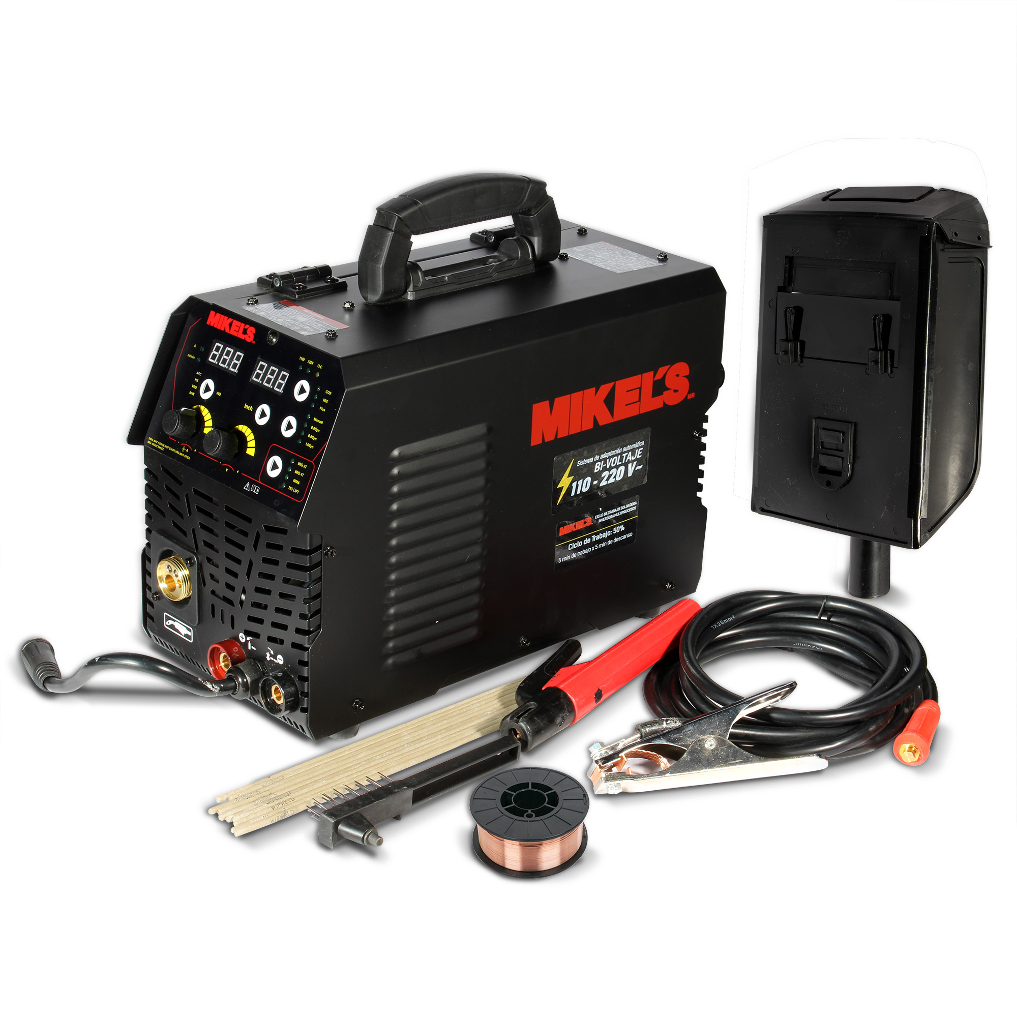 MIKELS-SOLMIG-200I / SOLMIG-200I Soldadora de micro alambre y electrodo inverter (200 amp)