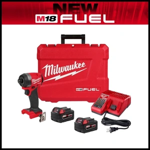 Destornillador de impacto hexagonal M18 FUEL de 1/4" Milwaukee 2953-22