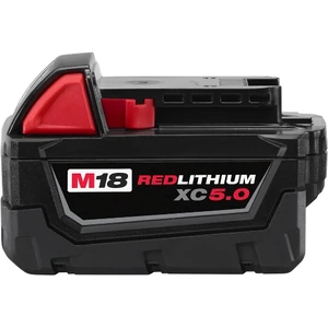 Milwaukee M18 REDLITHIUM XC5.0 Batería 48-11-1850 5.0Ah 18V Capacidad Extendida Duradera
