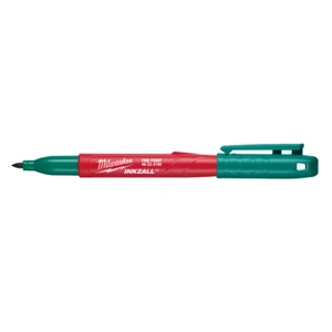 Marcador Punta Fina Verde INKZALL Milwaukee 48-22-3190