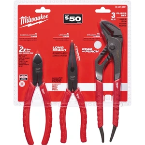 Kit de Pinzas de 3 Piezas Milwaukee 48-22-6331
