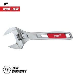 Llave Ajustable de Mordaza Ancha de 8" Milwaukee 48-22-7508