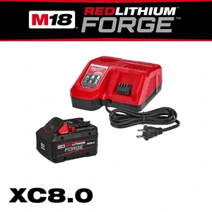 MILWAUKEE-48591881 / 48591881 Kit básico de M18 REDLITHIUM FORGE XC8.0 Milwaukee 48-59-1881