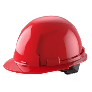 MILWAUKEE-48731108 / 48731108 Casco con trinquete de 4 puntos, Clase E, Rojo, Ala delantera Milwaukee 48-73-1108