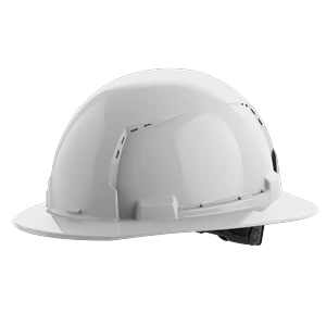 MILWAUKEE-48731221 / 48731221 Casco blanco de ala completa ventilado con suspension de trinquete de 6 puntos - Tipo 1, Clase C Milwaukee 48-73-1221