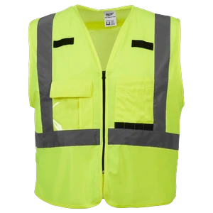 MILWAUKEE-48735022 / 48735022 Chaleco de seguridad amarillo de gran visibilidad: L/XL Milwaukee 48-73-5022