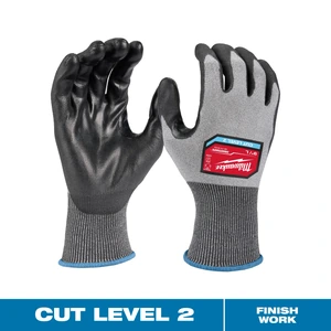 MILWAUKEE-48738722 / 48738722 Guantes bañados de poliuretano NVL 2 Talla G Milwaukee 48-73-8722