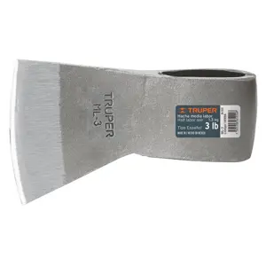 14986 / ML-3 Hacha media labor 3 lb sin mango, Truper