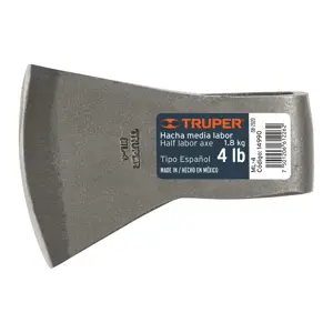 14990 / ML-4 Hacha media labor 4 lb sin mango, Truper