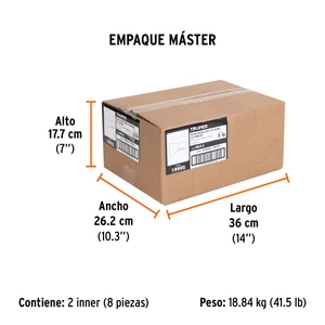Hacha media labor ojo redondo 5 lb sin mango, TRUPER