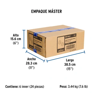 Foset Juego de manerales hex metálicos p/lav-fregadero,cromo,Basic