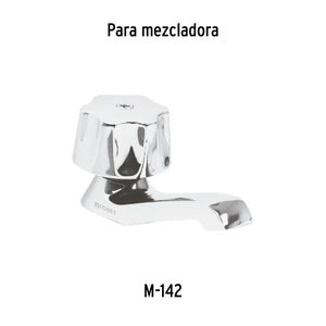 Foset Maneral hexagonal metálico para lavabo y fregadero, Basic