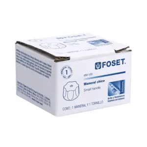 49051 / MM-100I Foset Maneral hexagonal metálico para lavabo y fregadero, Basic