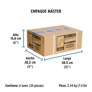 Foset Juego 2 manerales acrílico trans p/lavabo y fregadero, Basic