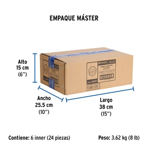 Foset Juego 2 manerales acrílico ámbar p/lavabo y fregadero, Basic