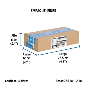 Foset Juego 2 manerales acrílico azul p/lavabo y fregadero, Basic