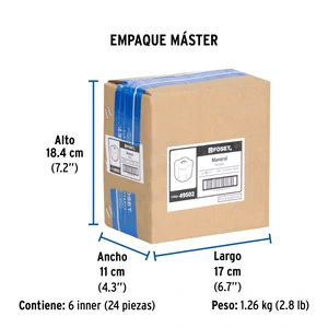 Maneral de repuesto para F-312, F-313 y F-314, Foset Basic