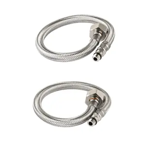49436 / MMO-6 Foset Juego de 2 mangueras para mezcladoras tipo monomando, Basic