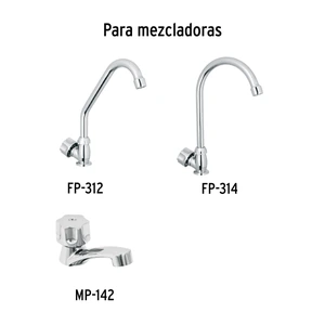 Maneral de respuesto para mezcladora plástica, Foset Basic