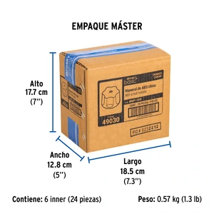 Maneral de respuesto para mezcladora plástica, Foset Basic