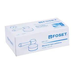 Foset Juego de manerales de palanca p/lav-fregadero, cromo, Basic