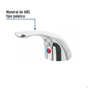 Foset Maneral de palanca p/monomando lavabo MP-419, cromo, Basic