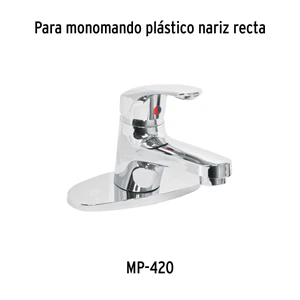 Foset Maneral de palanca p/monomando lavabo MP-420, cromo, Basic