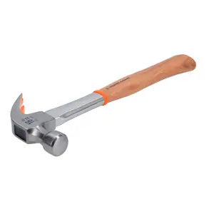 16653 / MO-16X Martillo profesional pulido espejo 16 oz uña curva, Expert