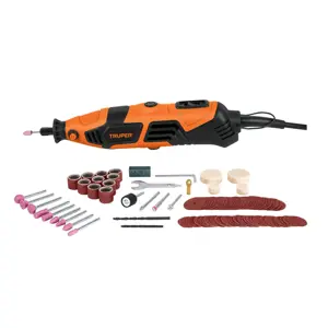 17449 / MOTO-A2 Truper Herramienta rotativa profesional 150 W con 97 accesorios