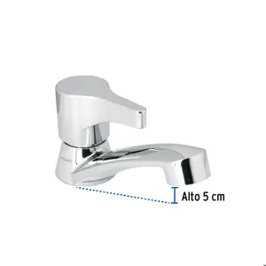 Foset Llave individual para lavabo, ABS, maneral palanca, Basic