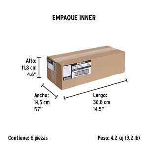 Martillo semipulido, 16 oz, uña curva, PRETUL