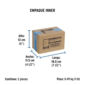 Foset Juego 2 llaves plásticas individuales para lavabo, Basic