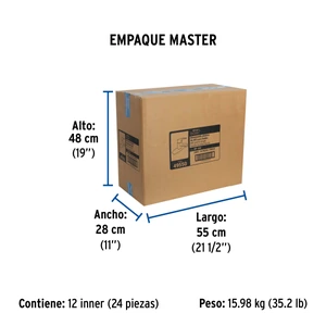 Monomando plástico para lavabo, nariz recta, Foset Basic