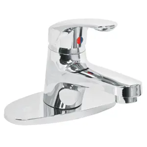 49550 / MP-420 Monomando plástico para lavabo, nariz recta, Foset Basic