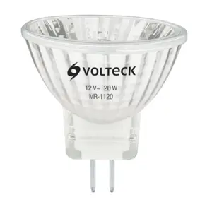 47251 / MR-1120 Lámpara de halógeno 20 W tipo MR11 en caja, Volteck