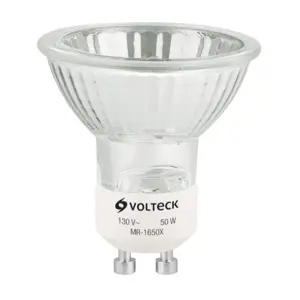 48380 / MR-1650X Lámpara de halógeno 50 W tipo MR 16 base GU10, Volteck