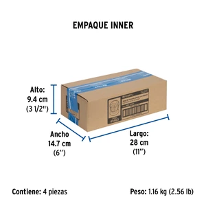 Foset Juego de 2 manerales acrílico humo para regadera, Basic