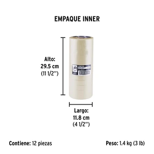 Cinta masking tape de 1