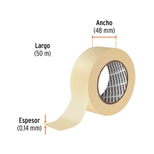 Cinta masking tape de 2