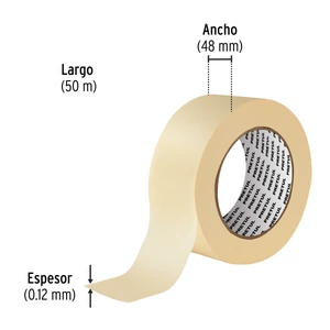 Cinta masking tape de 2