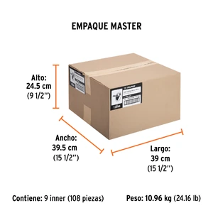 Cinta masking tape de 3/4