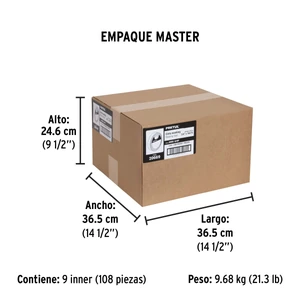 Cinta masking tape de 3/4