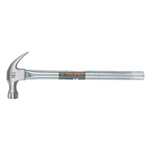 16701 / MT-16 Martillo tubular pulido 16 oz uña curva, Truper