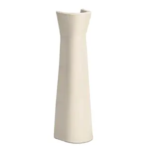 49357 / MUBA-20M Pedestal cerámico para lavabo, marfil, FOSET