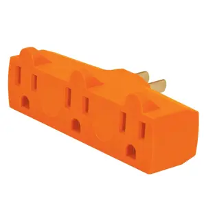 46805 / MUL-380 Multicontacto triple aterrizado, tipo 