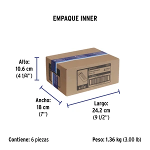 Multicontacto 16 AWG uso rudo con 4 entradas, Volteck